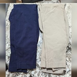 Straight leg maternity pants